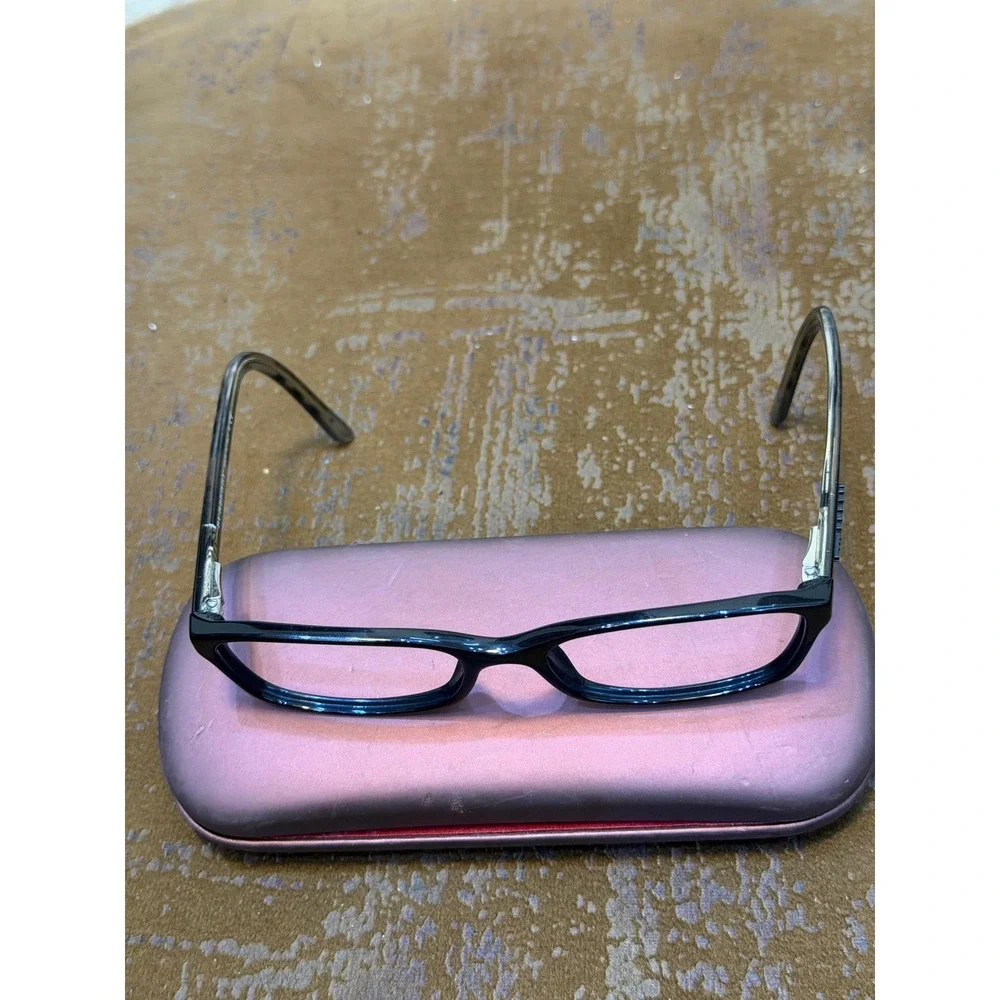 Burberry B 2073 3164 Grey Check Rectangular Eyeglasses Frames Italy 53-16-135